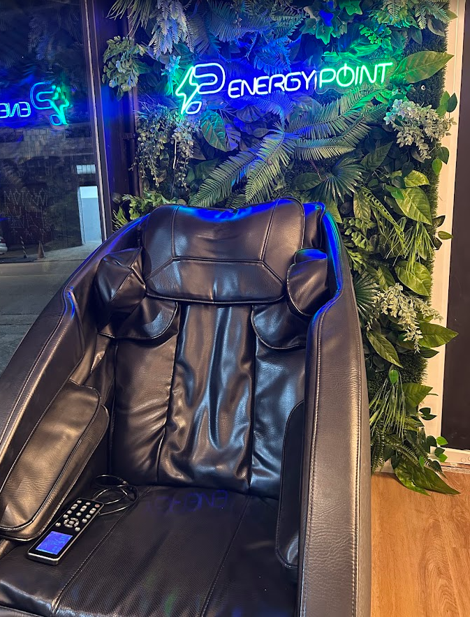 Cadeira de massagem premium da Energy Point