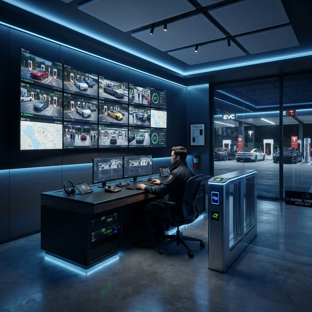 Sistema de monitoramento e segurança da Energy Point
